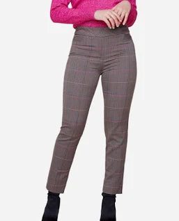 Plaid Ankle Pant Willow + Bark Plaid Ankle Pant Willow + Bark