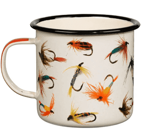 Enamel Mug - Fly Fishing